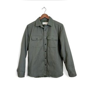 Men's Green Shirt Jacket